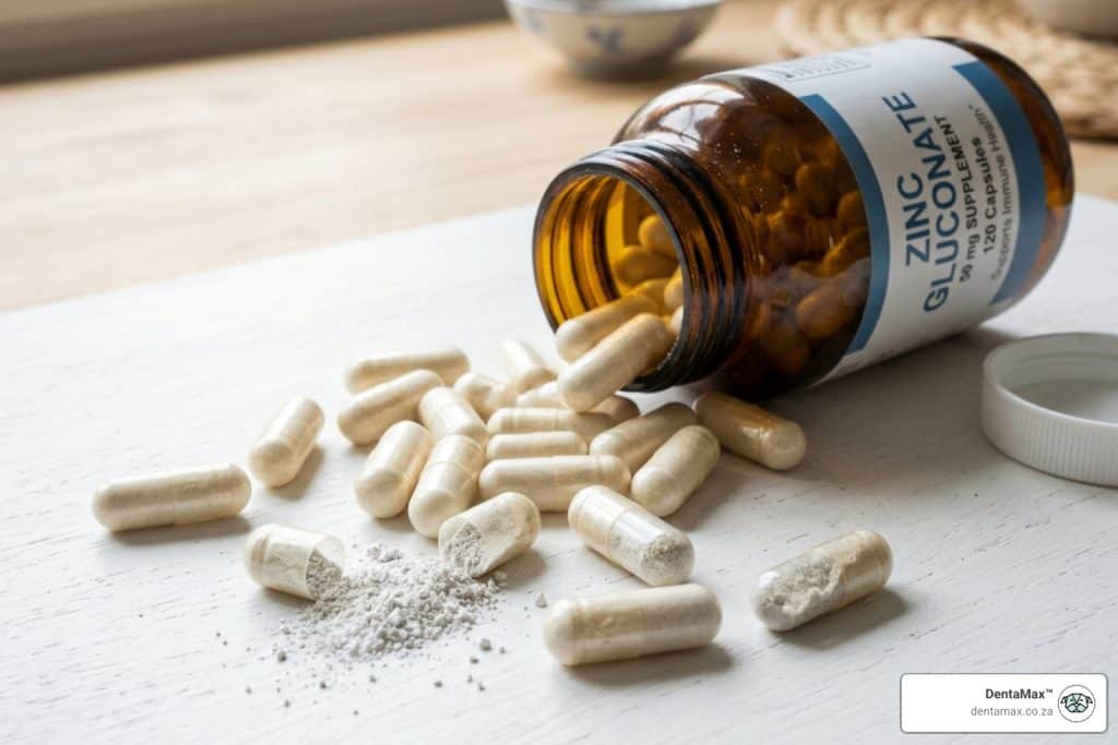 zinc gluconate absorption rate